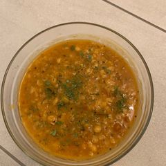 A picture of Chana Dal sabzi.