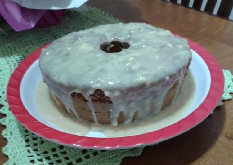 How to Prepare Quick Bolo de maçã com brigadeiro de especiarias