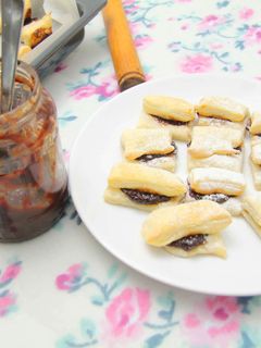 Házi hájas kifli recept fotója