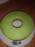 Bolu pandan hijau cantik