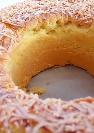 Foto resep Bolu tape tabur keju