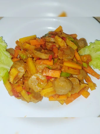 Langkah Gampang Menyiapkan Resep Tumis Pentol Wortel Kentang yang Menggugah Selera Anti Ribet, Menggugah Selera