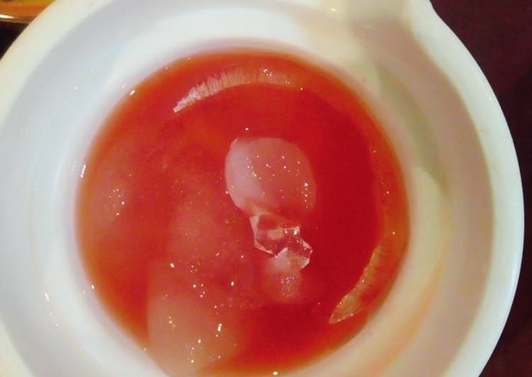 Chilled watermelon drink