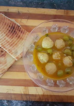 صورة لوصفة طاجين الزيتون بالكفتة