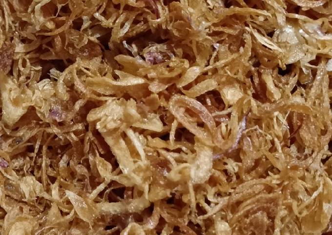 Resep Bawang goreng renyah enak oleh Dapur Gading Cookpad