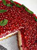 تشيز كيك بالرمان 🍰