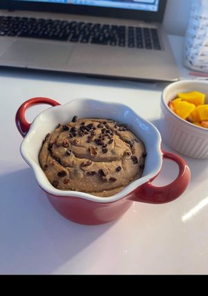 Une photo de No banane baked oats