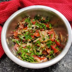 A picture of Carrot Cucumber Tomato Koshimbir (Salad) !!.