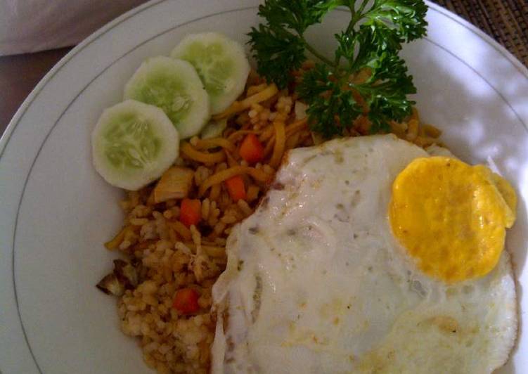 Nasi goreng mawut ala bunda QQ