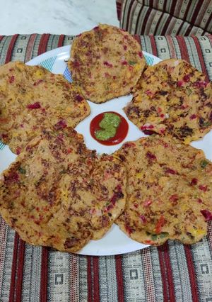 A picture of Besan Chilla Recipe.