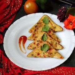 A picture of Suji /Semolina Toast.