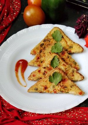A picture of Suji /Semolina Toast.