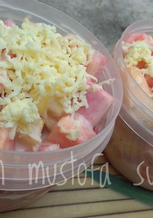 Foto resep 29#- salad buah