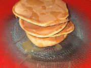 Una foto de pancakes de harina