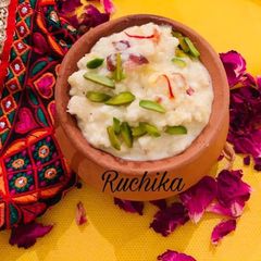 A picture of Paneer ki kheer.