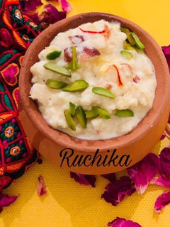A picture of Paneer ki kheer.