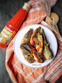 Foto resep Gochu Twigim (cabe ijo isi goreng)