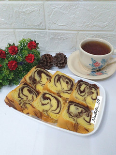 Foto resep Marmer Cake Pak Sahak (All in one Method)