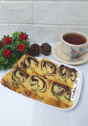 Foto resep Marmer Cake Pak Sahak (All in one Method)