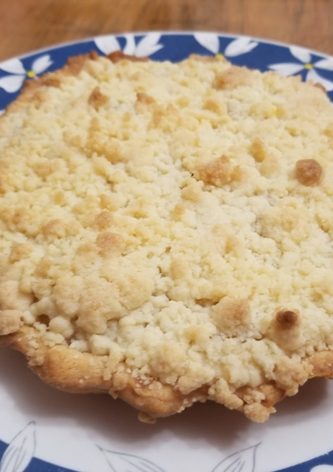 Una foto de Crumble de Pera