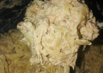 Update, Cooking Recipe Crack chicken fettuccine pasta  Very Delicious