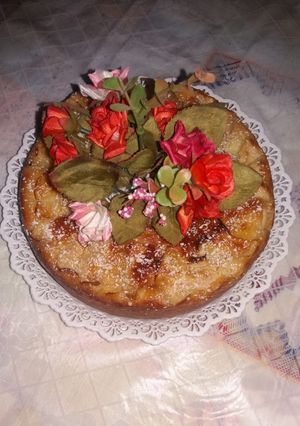 صورة لوصفة بريوش ملكي بالتفاح 🍞👑
