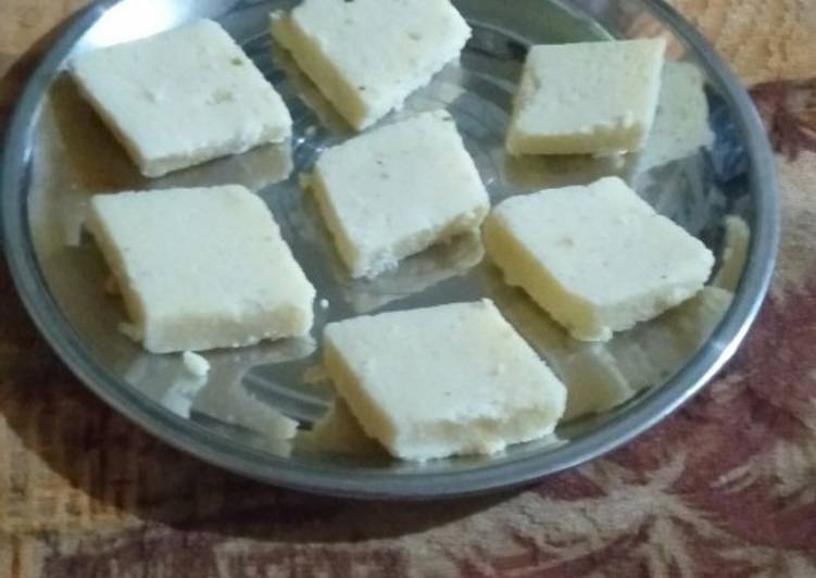 Recipe of Any-night-of-the-week Khoya barfi