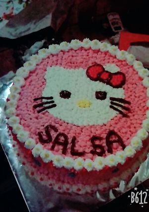 Foto resep Kue ultah anti gagal.