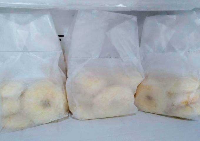 Donat kentang freezer tanpa telur
