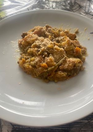 Una foto de Estofado con Porotos Mung