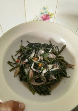 Foto resep Tumis Kangkung Rice Cooker