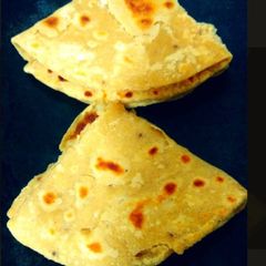 Hing,flavour Wheat flour and carom seed paratha A picture of Hing,flavour Wheat flour and carom seed paratha.