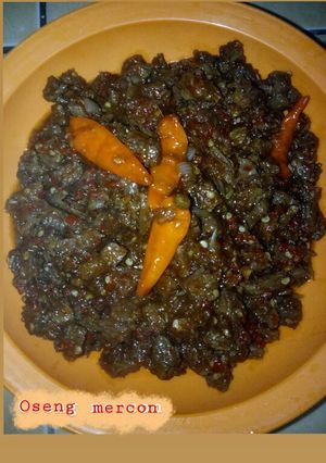 Foto resep Oseng mercon