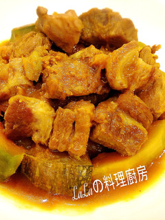 南瓜燒肉 的食譜成品照片