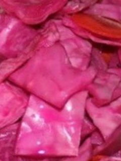 Фото Маринованная закуска из капусты.