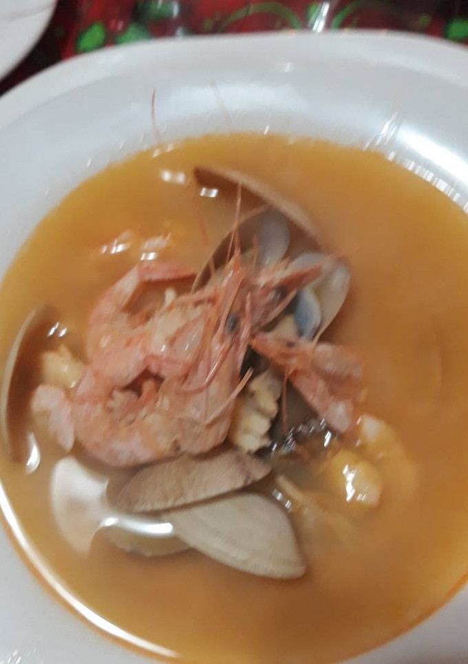 Una foto de Sopa de marisco "de la abuela"