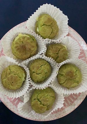 Foto resep Choux puff / kue soes almond low carbo