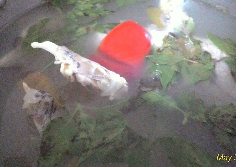 Sup ikan kepala kakap putih