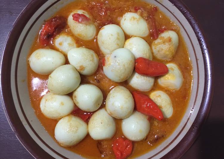 Cara Memasak Cepat Balado Telur Puyuh Yummy Mantul