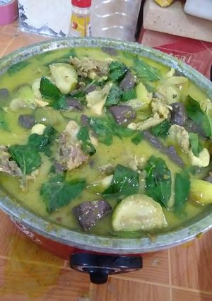 A picture of Green Curry Chicken (Kaeng Khiao Wan Gai).