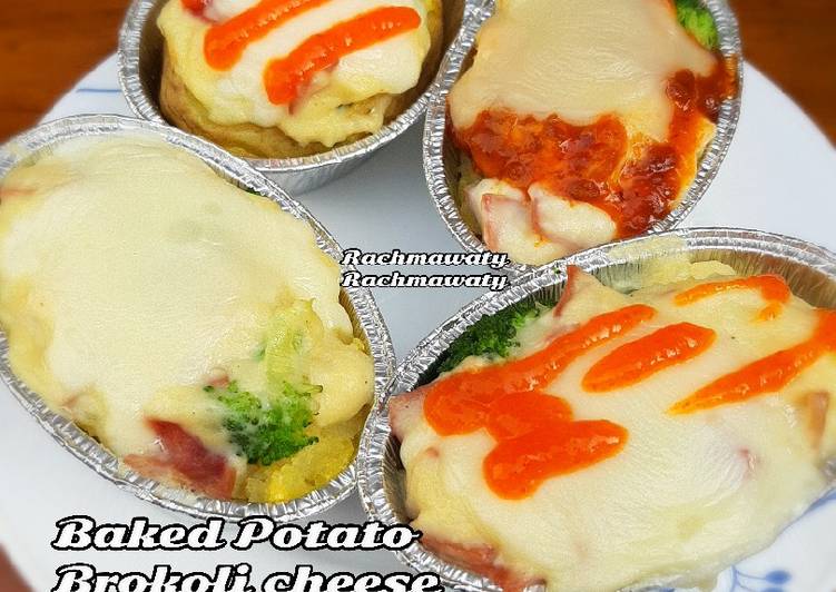 96.Baked Potato Brokoli Cheese