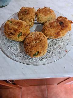 Una foto de Aloo Tikki