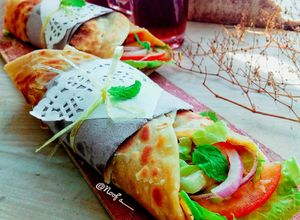 Foto resep Chapati Egg Wrap / Chapati Egg Sandwich