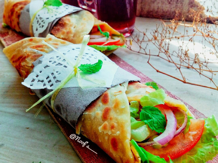 Anti Ribet, Bikin Chapati Egg Wrap / Chapati Egg Sandwich Rumahan