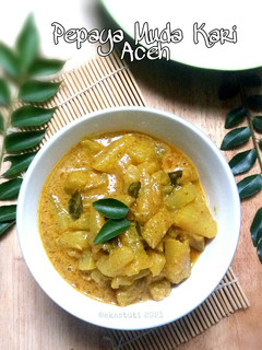 Foto resep Pepaya Muda Kari Aceh