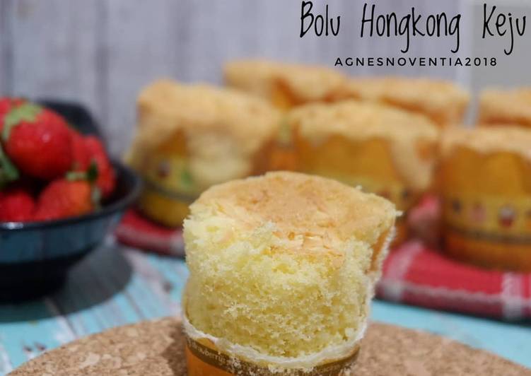 Resep: Bolu Hongkong Keju yang Enak!