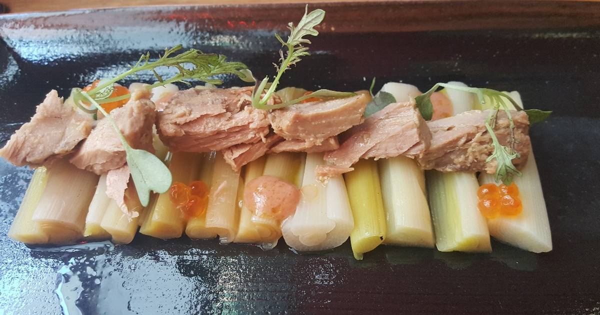 Ensalada De Puerros Y Atún Receta De Milandebrera- Cookpad-image