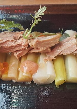 Foto principal de Ensalada de puerros y atún