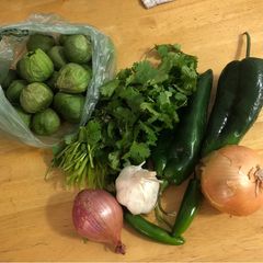 A picture of Homemade Salsa Verde.