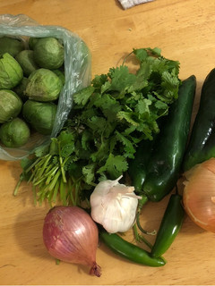 A picture of Homemade Salsa Verde.